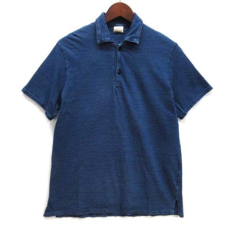 キャピタル kapital 天竺 ポロシャツ 半袖 インディゴ 藍染 ボロ BORO