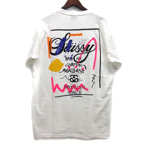 ステューシー STUSSY ワールドツアー ペイント Tシャツ