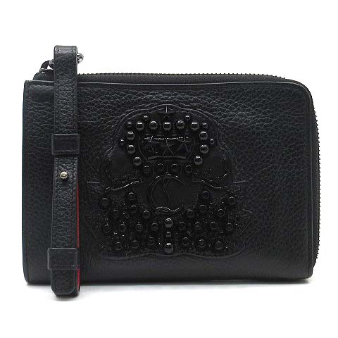 クリスチャンルブタン　財布 Panettone wallet レッド カーフレザー - Accessories - Men