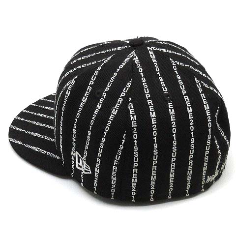 帽子 Supreme Text Stripe NEW ERA 7 1/2 /52 Supreme Text Stripe NEW ERA 7 1/2 /52 - メルカリ
