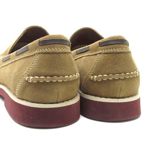 【新品未使用】G.H. BASS & COモカシンスエード〈定価29,200円〉 G.H.BASS デッキシューズ 「別注」「G.H.BASS for District