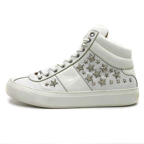 ジミーチュウ JIMMY CHOO ベルグラビア Belgravia ハイカット スタッズ 