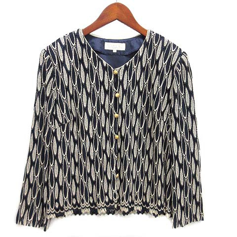 ソワールドルチェ SOIR DOLCE 東京ソワール レース ノーカラー