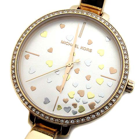 MICHAEL KORS ピンク レザー 腕時計とブレスレットのセット MICHAEL