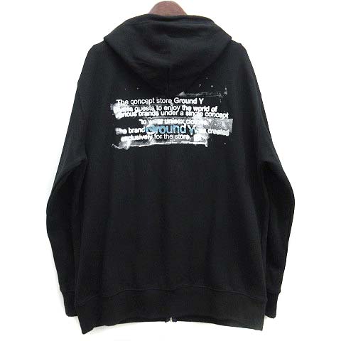 グラウンドワイ ヨウジヤマモト GroundY バックプリント スウェット 