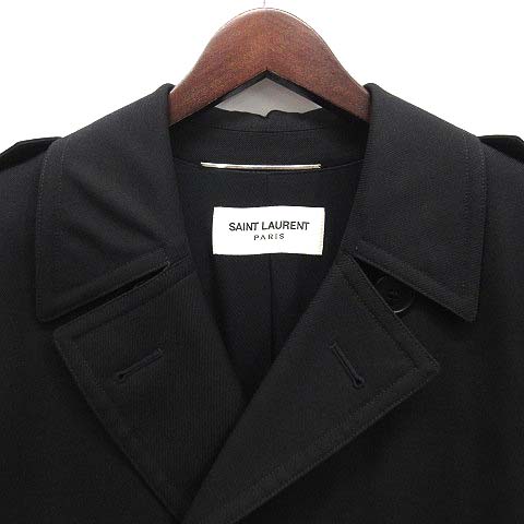サンローラン パリ SAINT LAURENT PARIS エディ期 ウール ロング 