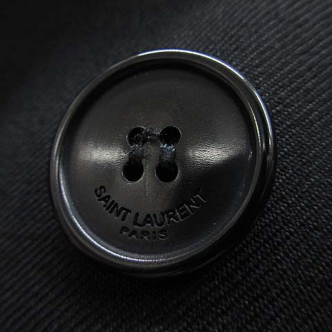 サンローランパリSAINT LAURENT PARISトレンチコート エディ期 サンローランパリ エディ期15AWレザートレンチコート /44 - メルカリ