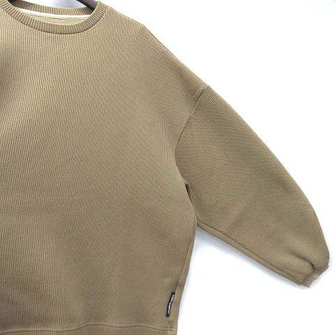 タイトブース TIGHTBOOTH TBPR WAFFLE CREW KNIT ワッフル クルー