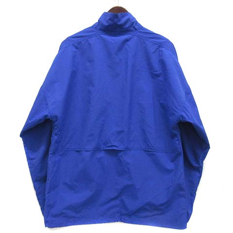 【中古】エフシーレアルブリストル FCRB スタンドカラー ブルゾン ナイロン ジャケット STAND COLLAR BLOUSON ブルー 青 L FCRB-189018 エフシーレアルブリストル F.C.Real Bristol FCRB スタンドカラー