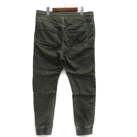 ザラマン ZARA MAN スウェット デニム バイカー ジョガー パンツ ザラマン ZARA MAN スウェット デニム バイカー ジョガー パンツ