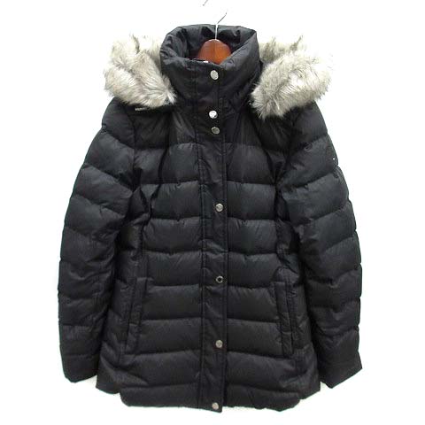 トミーヒルフィガー TOMMY HILFIGER ダウン コート エコファー フード