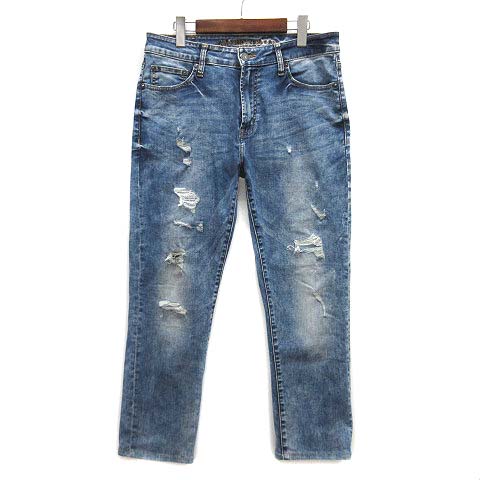 即決 濃紺 AMERICAN EAGLE アメリカンイーグル ダメージ加工 ジェギング デニム パンツ ジーンズ サイズUS4約68cm インスタ人気 ☆AMERICAN EAGLE☆ アメリカンイーグル スーパースキニー デニム 即決