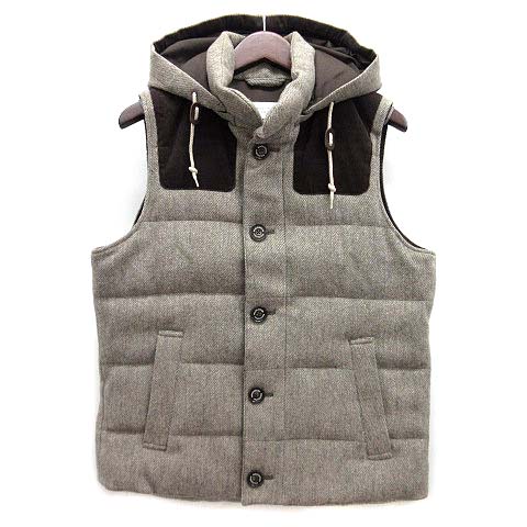 マッキントッシュヒイロソヒィー　ダウンベスト マッキントッシュ フィロソフィー MACKINTOSH PHILOSOPHY ウール