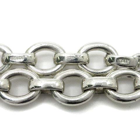 ヴィンテージ ティファニー TIFFANY オーバルリンクチェーンブレスレット ティファニー オーバルリンクチェーンブレスレット | スイートロード