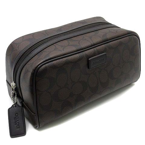 コーチ メンズトラベルポーチ Aランク】 コーチ COACH ビジネス 
