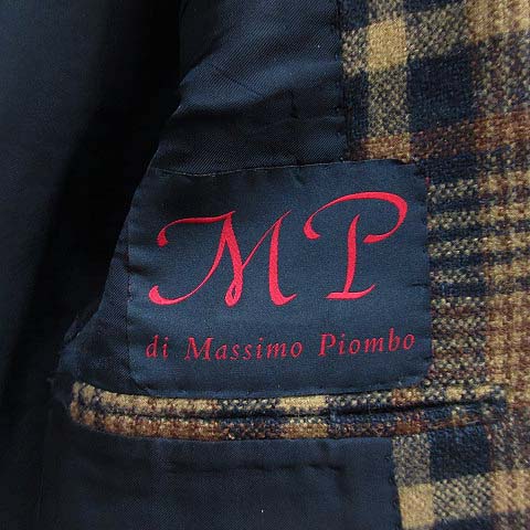 エムピーディマッシモピオンボ Mp Massimo Piombo ウール シルク 