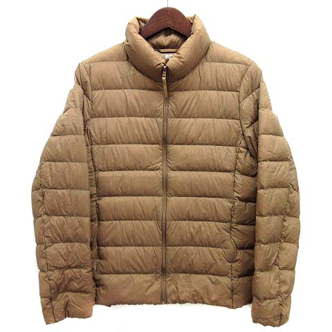 ユニクロ UNIQLO ウルトラ ライトダウン ジャケット ベージュ L 409112 
