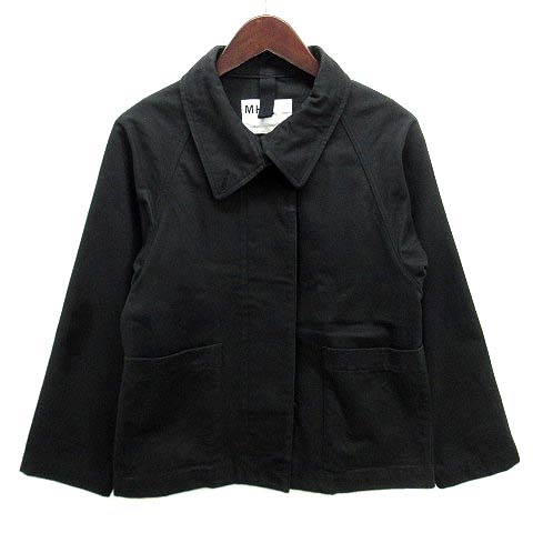 マーガレットハウエル MHL. WASHED COTTON DRILL ブルゾン ジャケット