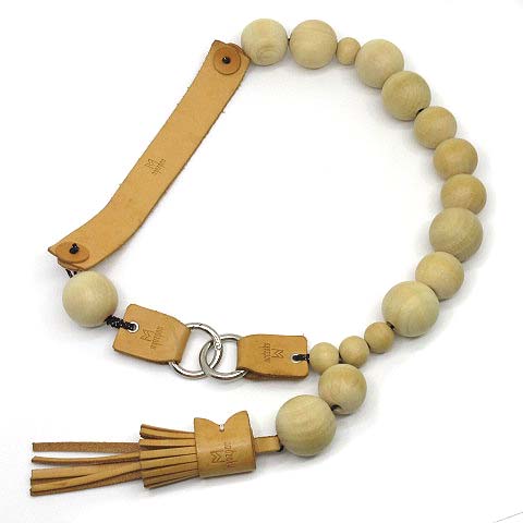 【中古】Nodzoku LOOP WOOD ウッド ウォレットチェーン レザー タッセル パラコード メンズ Nodzoku LOOP WOOD ウッド ウォレットチェーン レザー タッセル パラ