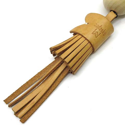 Nodzoku LOOP WOOD ウッド ウォレットチェーン レザー タッセル パラ