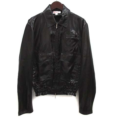 【中古】エムエーエスユー MASU シークレット ボンバー ジャケット SECRET BOMBER JACKET 2024SS MASS-BL0124 ブラック 黒 44 メンズ エムエーエスユー MASU シークレット ボンバー ジャケット SECRET