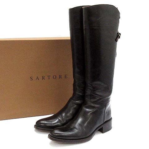サルトル SARTORE SR1400 PARMA 432 T.MOR ロング ブーツ クロス  