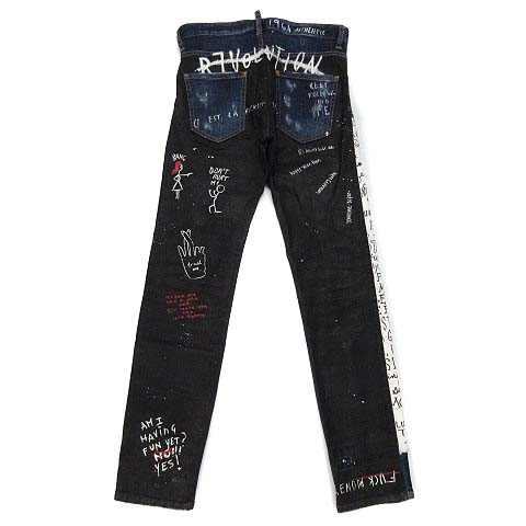 ディースクエアード DSQUARED2 クールガイ COOL GUY Jean グラフィティ 