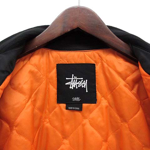 ステューシー STUSSY アニマル ワッペン MA-1 フライトジャケット 