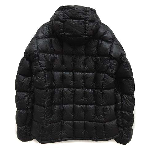 モンベル プラズマ1000 ダウンジャケット メンズ XL 黒 ブラック