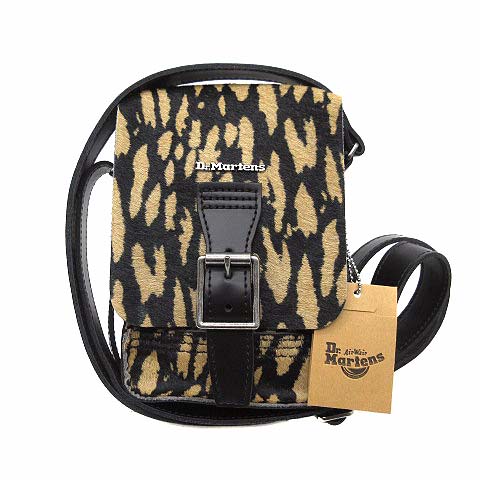 ドクターマーチン DR.MARTENS レオパード ハラコ リポーターバッグ