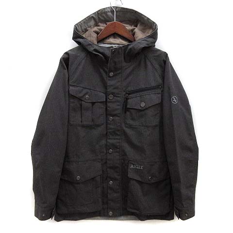 エーグル AIGLE シャンブレーリップストップ マウンテンパーカー 
