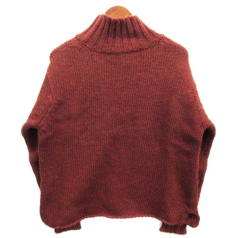 マーガレットハウエル MHL. BRITISH WOOL ハイネック ニット セーター 