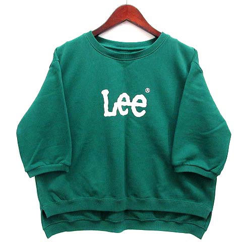 リー LEE ハーフスリーブ ドロップショルダー スウェット トレーナー 