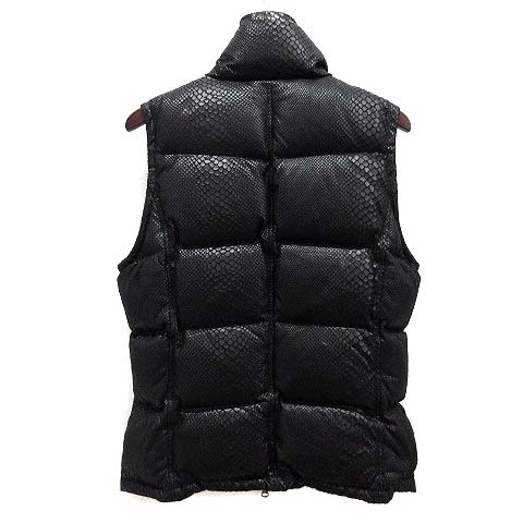 realmad HECTIC ダウンベスト L エルセブンリアルヒップ L7 REAL HIP パイソン柄 ダウンベスト