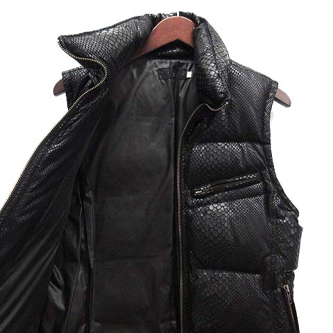 エルセブンリアルヒップ L7 REAL HIP パイソン柄 ダウンベスト