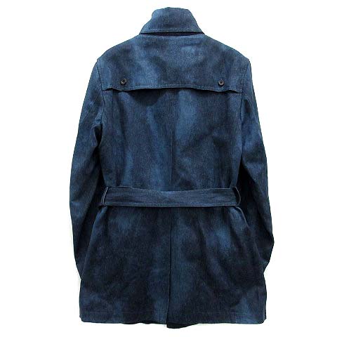 トルネードマート TORNADO MART マイクロスエード 返し衿 トレンチ