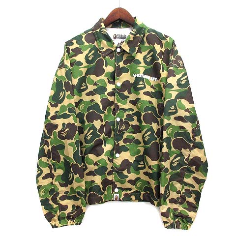 アベイシングエイプ A BATHING APE コーチジャケット ABC CAMO RELAXED 