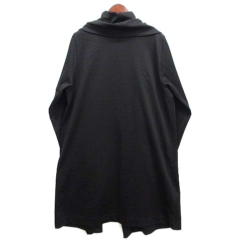 INGEBORG ブラック　羽織り　インゲボルグ インゲボルグ INGEBORG ジャージー ポンチ ラッフル フリル ガウン