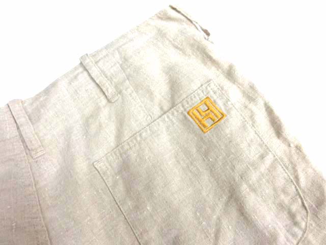エヴィス EVISU HIDEHIKO YAMANE ヒデヒコ ヤマネ リネンショーツ 