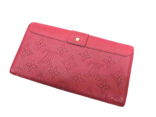 ルイヴィトン LOUIS VUITTON マヒナ ポルトフォイユ イリス 長財布 
