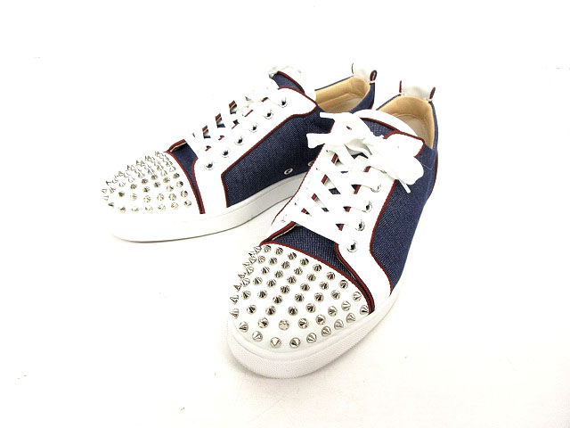 美品 【Christian Louboutin】クリスチャンルブタン『SKYPOUCH 2WAYクラッチバッグ』1185130 レディース 2WAYバッグ 1週間保証 クリスチャンルブタン Christian louboutin 美品 17AW スニーカー