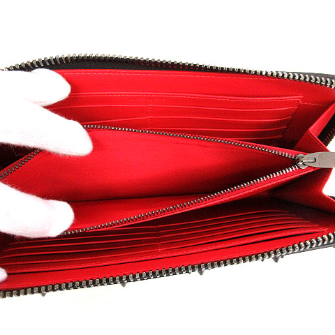 未使用品 クリスチャンルブタン Christian louboutin Panettone Wallet 
