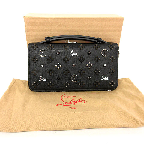 未使用品 クリスチャンルブタン Christian louboutin Panettone Wallet 