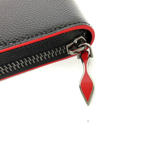 クリスチャンルブタン Christian Louboutin長財布 エンジ 未使用品 クリスチャンルブタン Christian louboutin 長財布 ラウンド