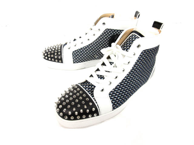 美品 【Christian Louboutin】クリスチャンルブタン『SKYPOUCH 2WAYクラッチバッグ』1185130 レディース 2WAYバッグ 1週間保証 クリスチャンルブタン Christian louboutin 美品 17AW スニーカー