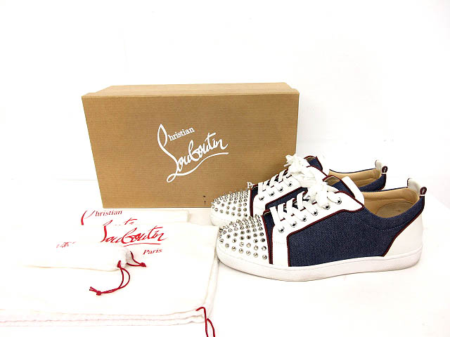 クリスチャンルブタン Christian louboutin スニーカー デニム