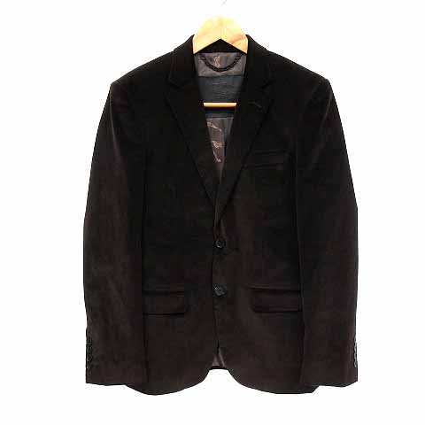 バーバリー BURBERRY PRORSUM テーラード ジャケット 2B コーデュロイ 