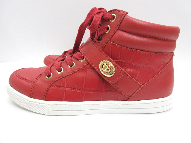 コーチ COACH レア 日本未発売 美品 レザー ターンロック ハイカット  