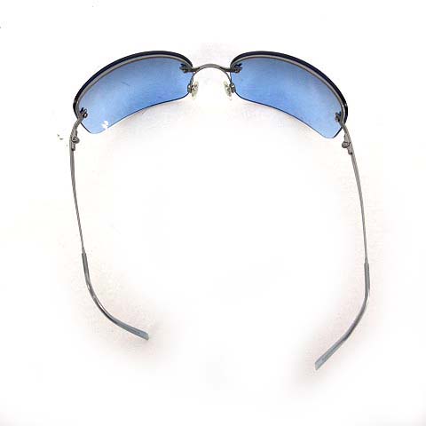 エンポリオアルマーニ EMPORIO ARMANI サングラス リムレス風 スクエア