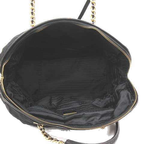 プラダ PRADA ボストンバッグ ハンドバッグ キルティング チェーン